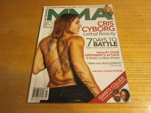 Ultimate MMA January 2010 Magazine Cris Cyborg Mixed Martial Arts - Picture 1 of 4