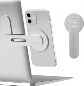 Magnetic Laptop Phone Holder Compatible With iPhone 12-16 And All Other Phones - Photo 1 sur 2
