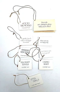 Holly Hobbie Figurine Gift Tags w/Gold Attachment Strings 9 tags - Picture 1 of 7