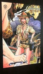 CAVEWOMAN Pangaean Sea #1 (Basement) -- Budd Root Variant -- VF/NM