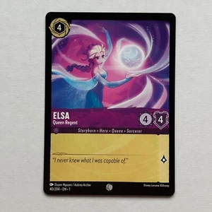 Elsa 40/204 Disney Lorcana The First Chapter Regular Common Card NM - Picture 1 of 2