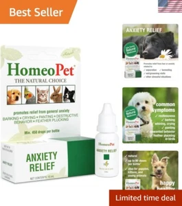 Natural Anxiety Relief for Dogs & Cats - 15ml Calming Medicine for Pets - Picture 1 of 9