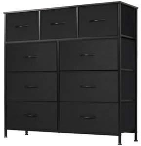 Dresser for Bedroom, Storage Organizer with 9 Drawers, Chest of Drawers, New - Picture 1 of 9