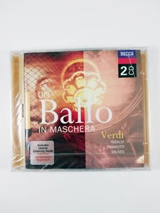 Verdi - Un Ballo In Maschera : Tebaldi / Pavarotti / Milnes (CD, 1999) Sealed - Imagen 1 de 3