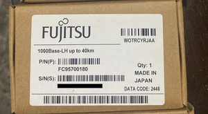 Module optique SMF émetteur-récepteur SFP 1000Base-LH 40 km Fujitsu FC95700180 1000Base-LH neuf - Photo 1/1