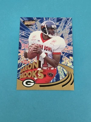 1999 Pacific Revolution RC #66 Aaron Brooks Green Bay Packers FOOTBALL Card P9 - Image 1 of 2