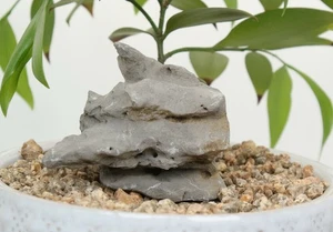 natural polished Viewing stone suiseki-scholar rock Ying stone Rough Decor J237 - Picture 1 of 4