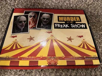 Murder at the Freak Show – Murder Mystery in a Box | Immersive Detective Game - Image 1 of 2