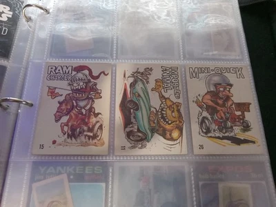 批量 3 张 1969 年罕见最受欢迎角色 Donruss Odder Rods 集换卡 — 第 1/4 张图片