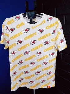 Kansas City Chiefs T-Shirt Adult Size Medium AOP NFL Football All Over Print - Picture 1 of 4