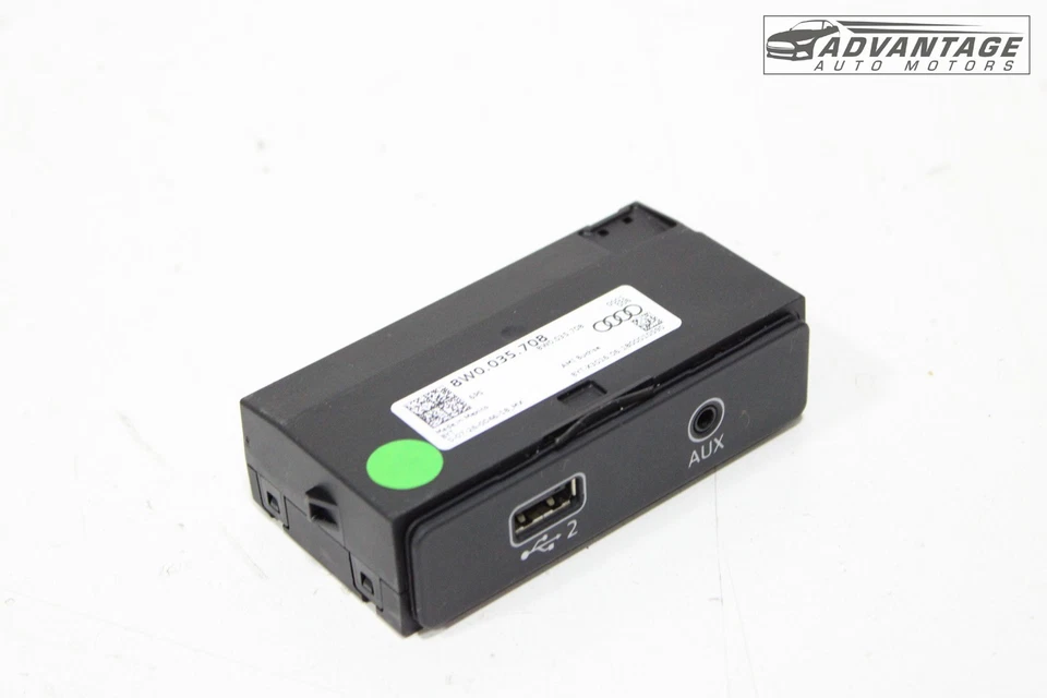 AUDI Q5 2018-2020 consola central adaptador USB puerto auxiliar 8W0035708 OEM Foto 1 de 4