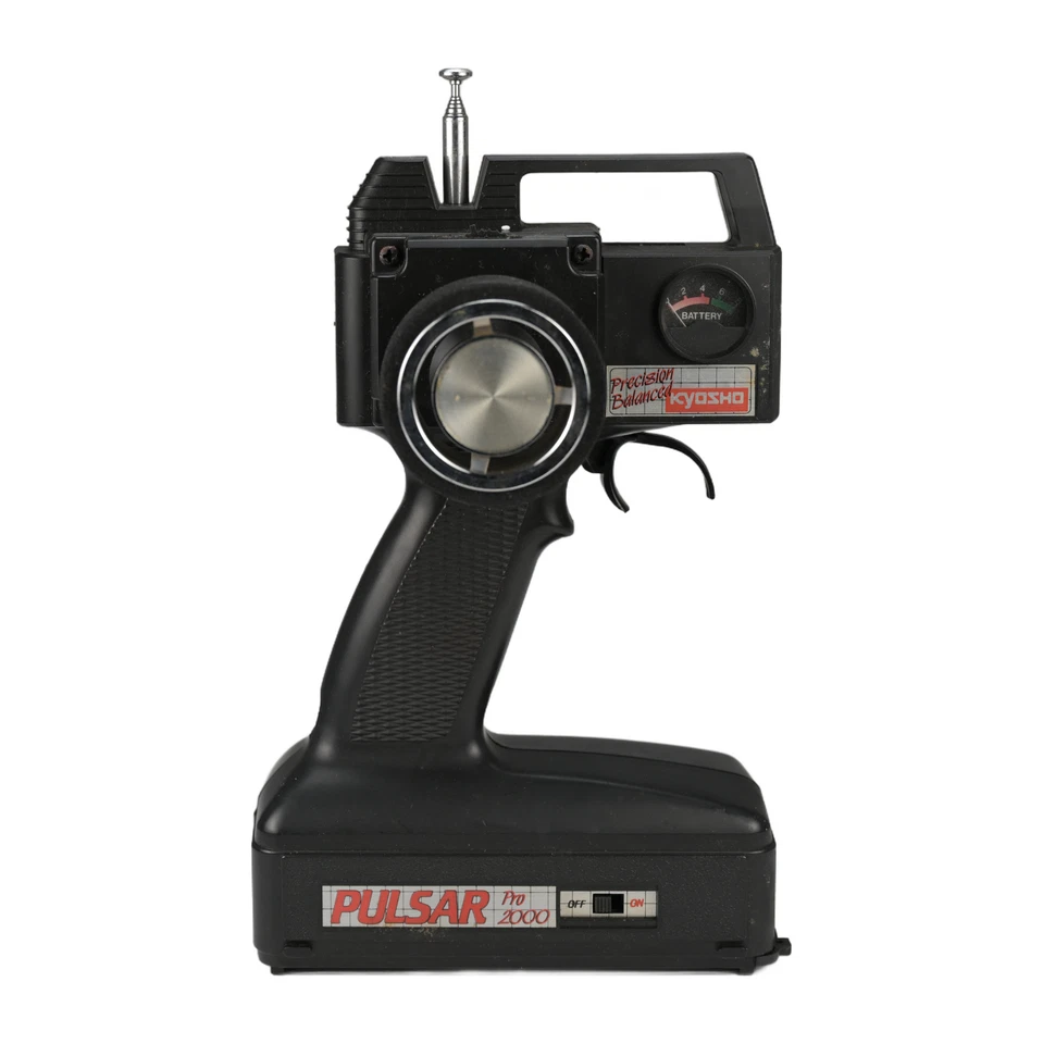Transmissor de controle remoto KYOSHO Pulsar Pro 2000 75.470 MHz não testado, sem bateria - Imagem 1 de 4