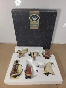 Vintage Williraye WW2421 Holiday Favorites Ornaments Set Of 6  - Picture 1 of 4
