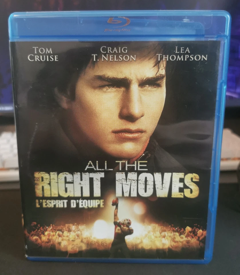 All The Right Moves (Blu ray, 2011) Tested Tom Cruise Rare OOP - Image 1 of 3