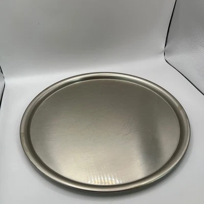 Vintage Metawa Holland Pewter Round Serving Tray - Image 1 of 2