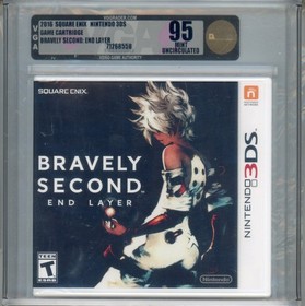 VGA Graded Bravely Second: End Layer NEW Nintendo 3DS (71268558, U95, Gold)