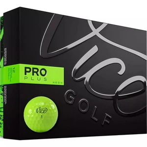 Vice Pro Plus Golf Balls Lime - 12pk - Picture 1 of 4