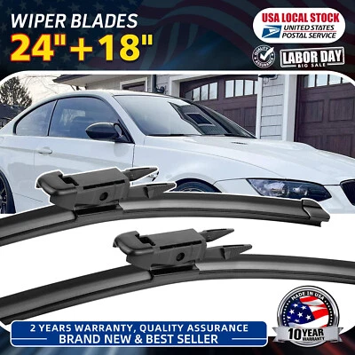 Limpiaparabrisas delantero 24"+18" reemplazo OEM para Lincoln Nautilus 2019-2023 Foto 1 de 4