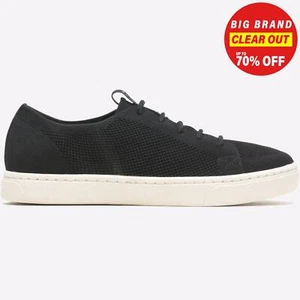 Buenas Tenis Hush Puppies para Hombre Informal Moda Plimsol Eco Trainers Negro - Imagen 1 de 5