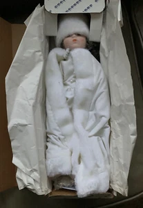 The Winter Bride 16” Porcelain Doll - Brand New - Picture 1 of 10