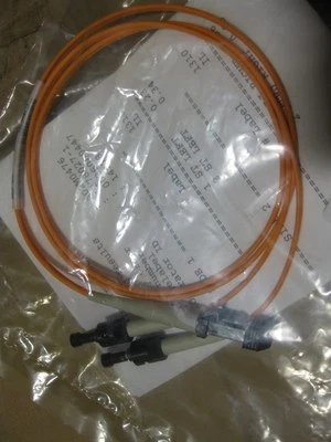 AMP 1278027-1 C/A MT-RJ Female / ST male 1 Meter 62.5/125 Fiber Optic Cable - Image 1 of 4