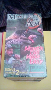 Primos Hunting Calls - Mastering the Art - Mouth Call Made Easy VHS turkey NEW - Picture 1 of 2