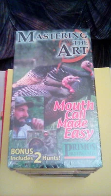 Primos Hunting Calls - Mastering the Art - Mouth Call Made Easy VHS turkey NEW - Image 1 of 2