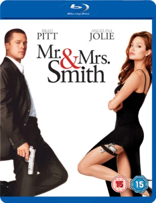 Mr and Mrs Smith Blu-ray (2007) Brad Pitt, Liman (DIR) cert 15 Amazing Value - Image 1 of 2