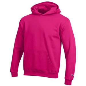 Champion Youth (Knockout Pink) Powerblend Sweat Pullover Hoodie Fleece (XS-S) - Picture 1 of 1