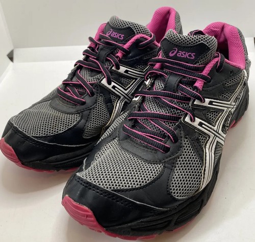 Scarpe Asics GLS running atletica grigio rosa T28BQ donna taglia 8 5