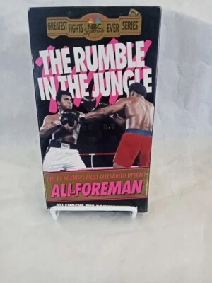 The Rumble In The Jungle - Ali VS Foreman VHS - Image 1 of 3
