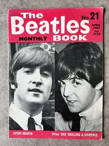 THE BEATLES MONTHLY BOOK #25 APRIL 21 - VG+ CONDITION - Picture 1 of 4