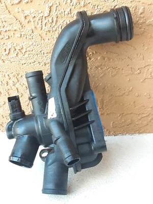 Carcasa de termostato Mini Cooper 2007-2014 con sensor de temperatura de refrigerante OEM* Foto 1 de 4