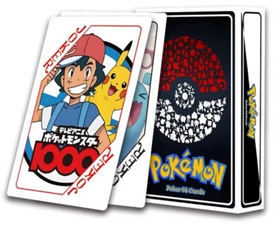 Pokemon Playing Card Poker Card Deck Custom Designed Factory New Sealed - Image 1 of 2