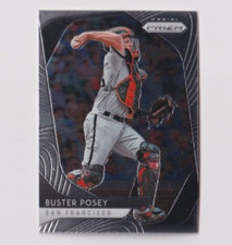 (12) Buster Posey 2020 PANINI PRIZM BASE CARD LOT #34 SAN FRANCISCO GIANTS