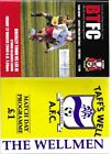  Programme And Extra   Taffs Well V Afan Lido   15 October 2007