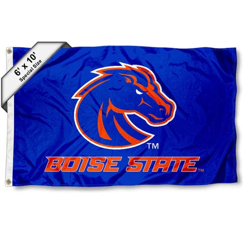 Boise State New Logo 6 ft x 10 ft Large Flag Cover
