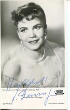 ANNEMARIE DURINGER ACTRESS IN PLOT TO ASSASSINATE HITLER SIGNED PHOTO AUTOGRAPH