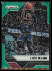 2016-17 Panini Prizm Green Kyrie Irving Cleveland Cavaliers #32