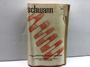 Schwann SCHWANN LONG PLAYING RECORD CATALOG June 1960 - Picture 1 of 4