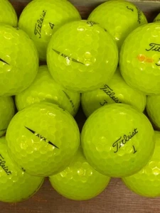 36 (4A) Titleist AVX LIMITED Yellow Golf Balls In Great Condition!! Three Dozen - Picture 1 of 2