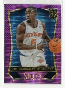 2013/14 PANINI SELECT TIM HARDAWAY JR. PURPLE PRIZM RC (30/99)