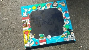 CUBIERTA/BISEL DE MONITOR PLEXI POPEYE con SOPORTE - ORIGINAL de Nintendo - ¡L@@k! - Imagen 1 de 2