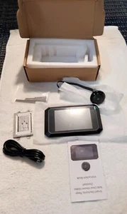 Smart Electronic Door Viewer Kit Zinc Alloy HD Display 2MP 3800mah 720P Camera - Picture 1 of 5