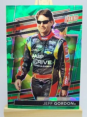 Jeff Gordon 2024 Panini National Convention VIP Gold Pack Green Sparkle #59 /99 - Image 1 of 3