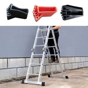 2pc Replacement Slip Proof Step Ladder Feet Cover Rubber Foot Grip Anti-slip Mat