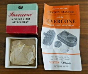 VINTAGE INVERCOME EINFALLLICHT AUFSATZ * NUR BOX & ANLEITUNG * K710 - Bild 1 von 6