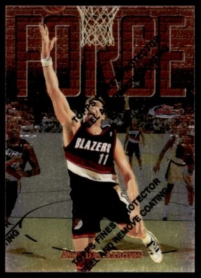 1997-98 Finest Arvydas Sabonis Portland Trail Blazers #75 - Image 1 of 2