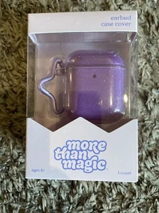 More Than Magic Earbud Case Cover, Glitter Purple, New in Box. - Picture 1 of 4