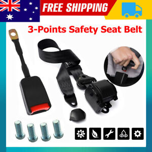 Universal Safety 1 Set 3.2M 3 Point Retractable Seat Belt Truck Strap Seatbelt
